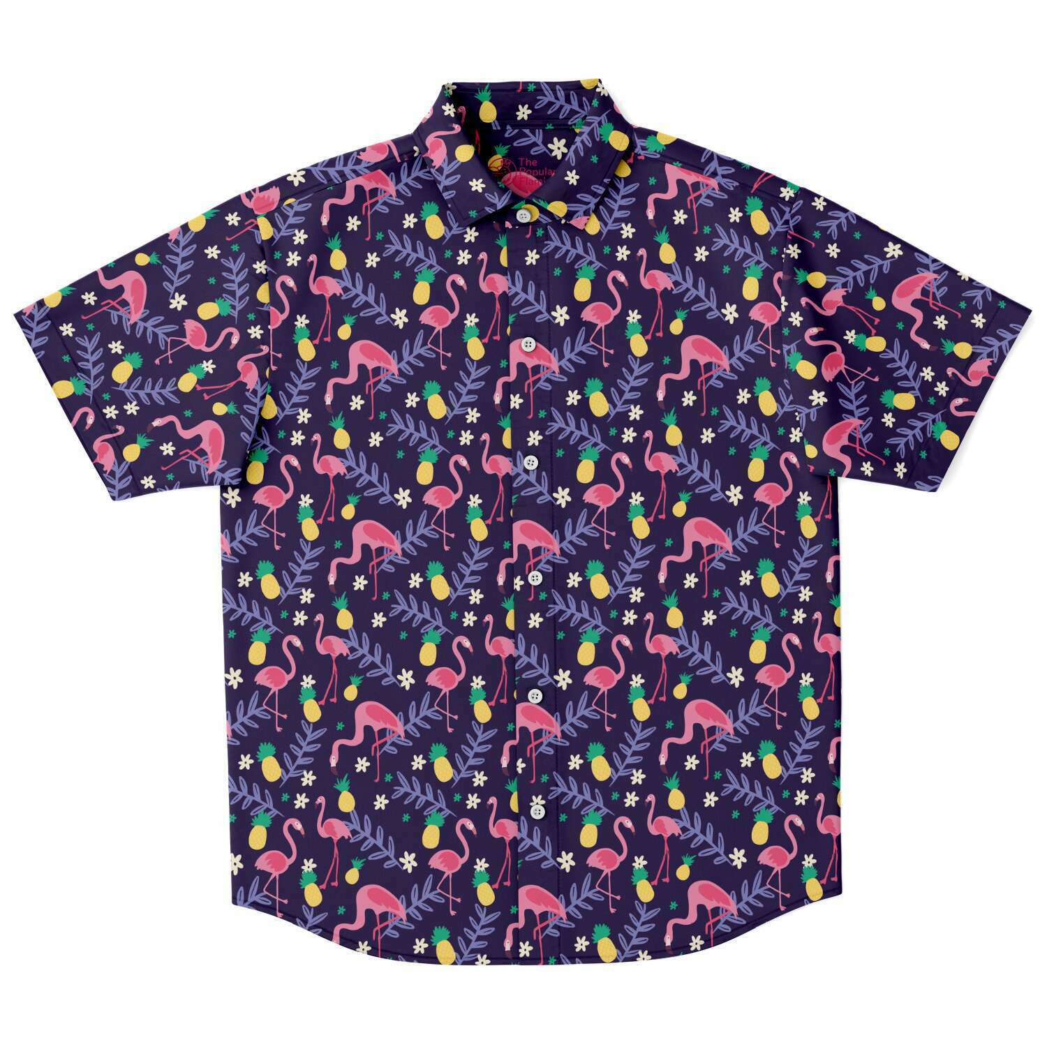 Flamingo Pineapple Hawaiian Shirt The World s 1 Flamingo Shop