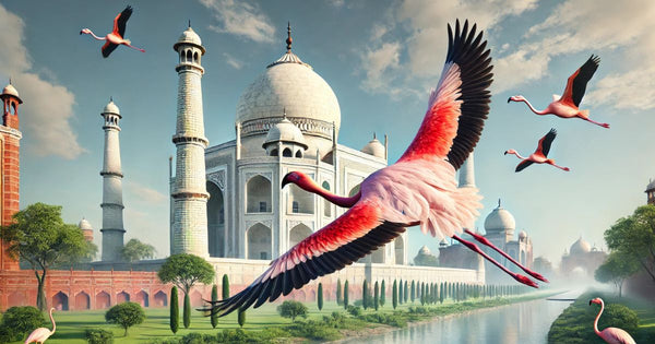 Flamingos' Magical Migration to India