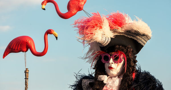 Flamingos & Mardi Gras, a Spanish Town Tradition