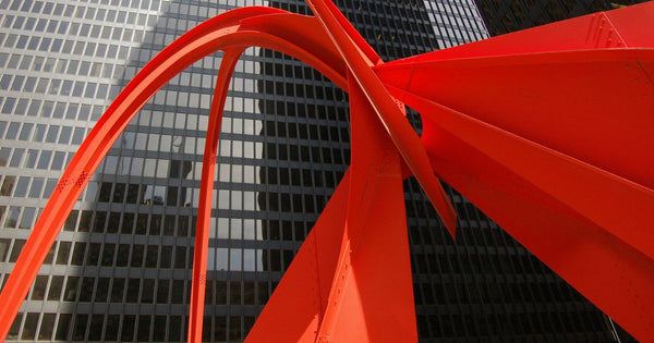 Alexander Calder’s Flamingo Stands Tall in Chicago’s Loop