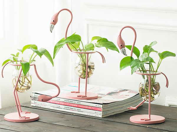Flamingo Glass Vase - Popular Product