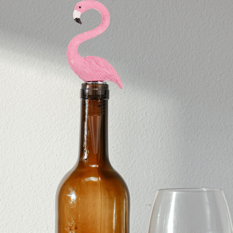 Flamingo Wine Bottle Stopper