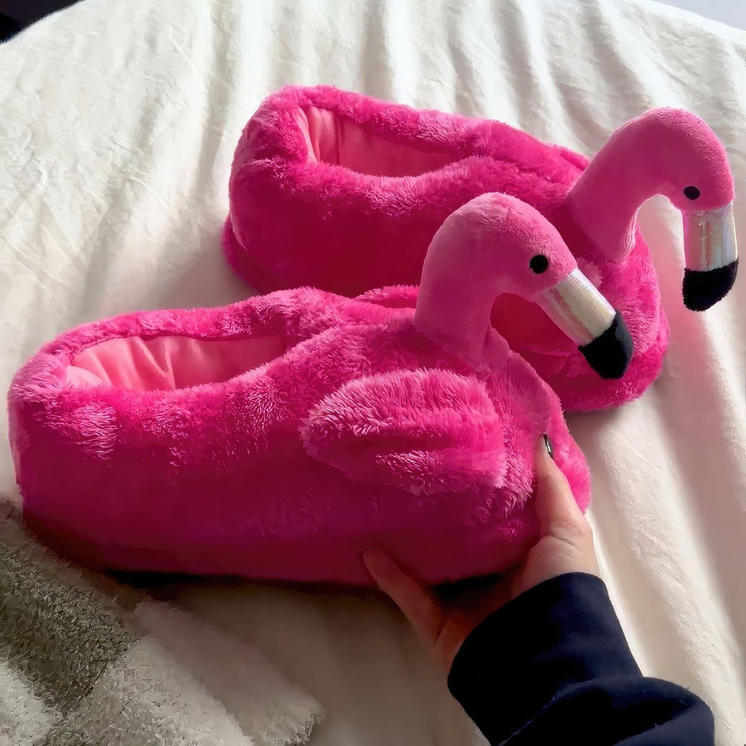 Flamingo Home Slippers - Main Image
