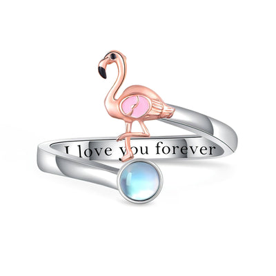 Forever Flamingo Ring