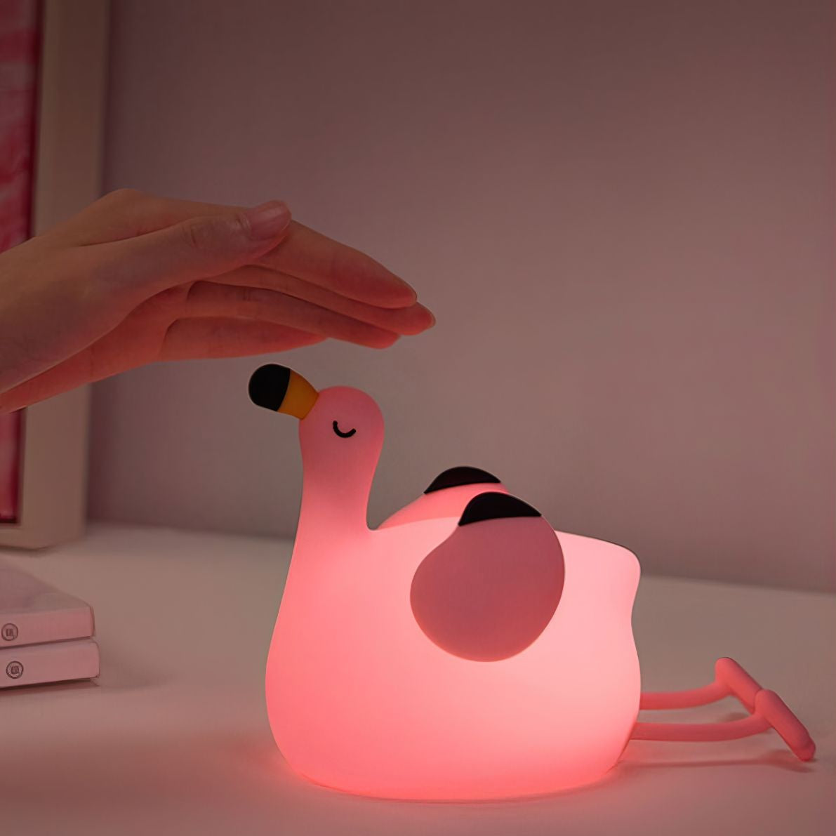 Pink Flamingo Night Light