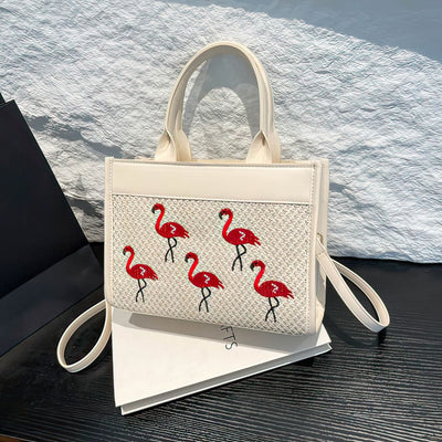 flamingo handbag