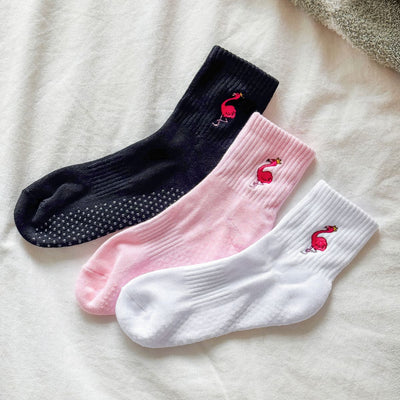 flamingo socks