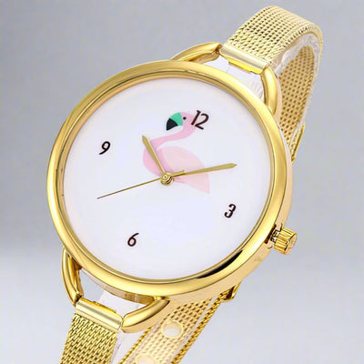 Classic Pink Flamingo Watches