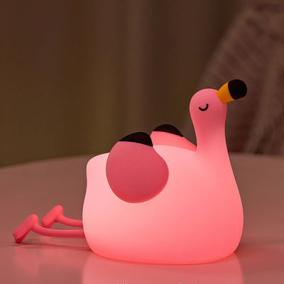 Pink Flamingo Night Light
