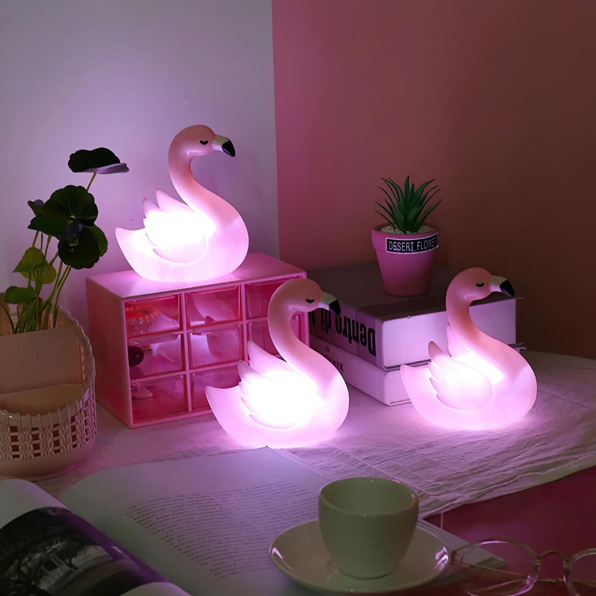 Flamingo Night Light