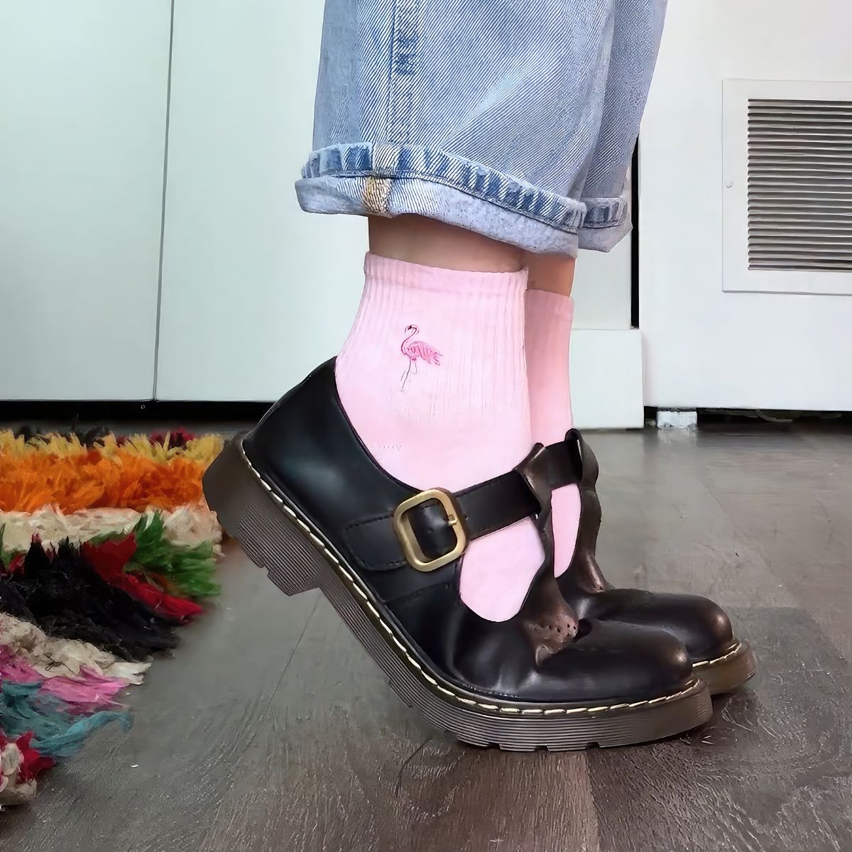 Classic Flamingo Socks