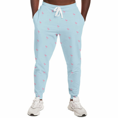 Blue Classic Flamingo Joggers