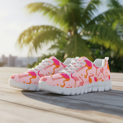 Multicolor Pink Flamingo Sneakers
