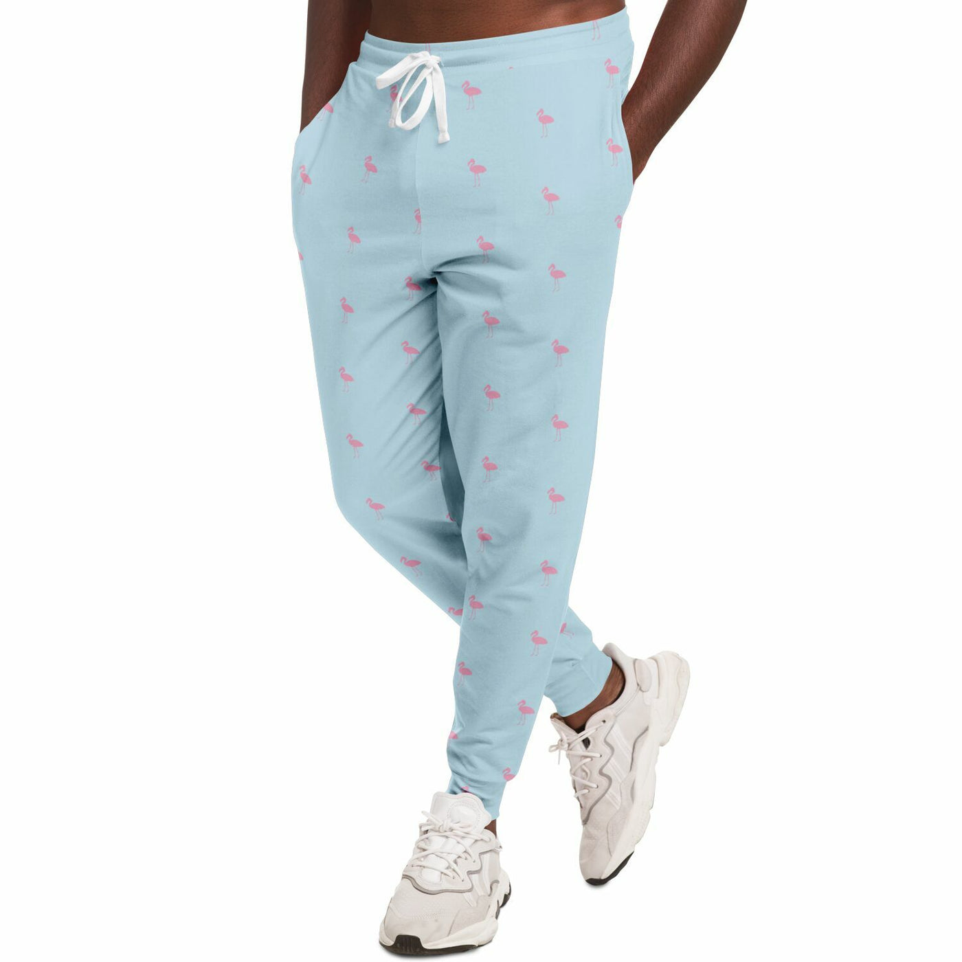 Blue Classic Flamingo Joggers