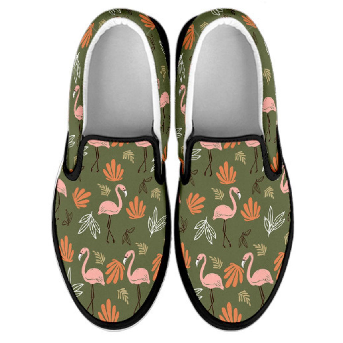 flamingo shoes slip on
