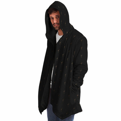 Classic Flamingo Silhouette Cloak Hoodie