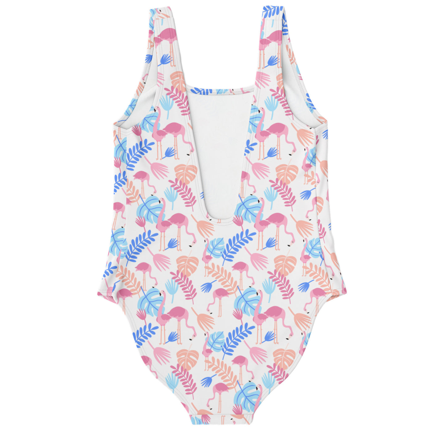 Pink Flamingo Floral Swimsuit