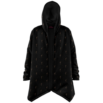 Classic Flamingo Silhouette Cloak Hoodie