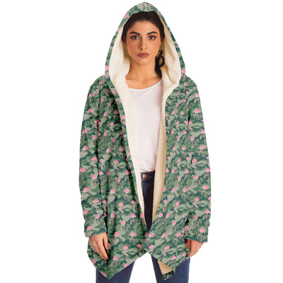 Camo Flamingo Cloak Hoodie