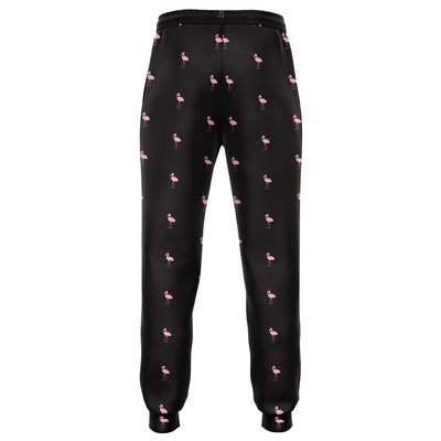 Black Classic Flamingo Joggers