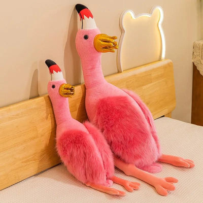Soft Fluffy Flamingo Plush Toys