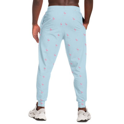 Blue Classic Flamingo Joggers