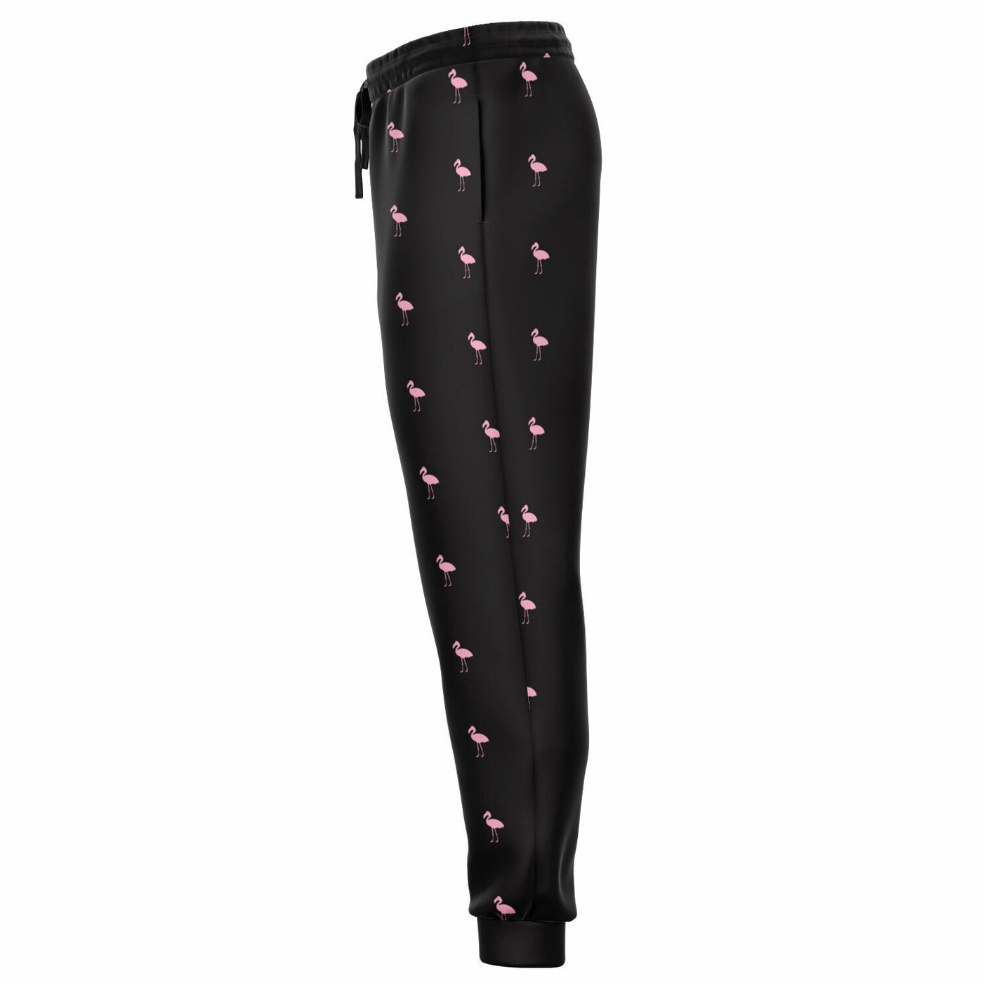 Black Classic Flamingo Joggers