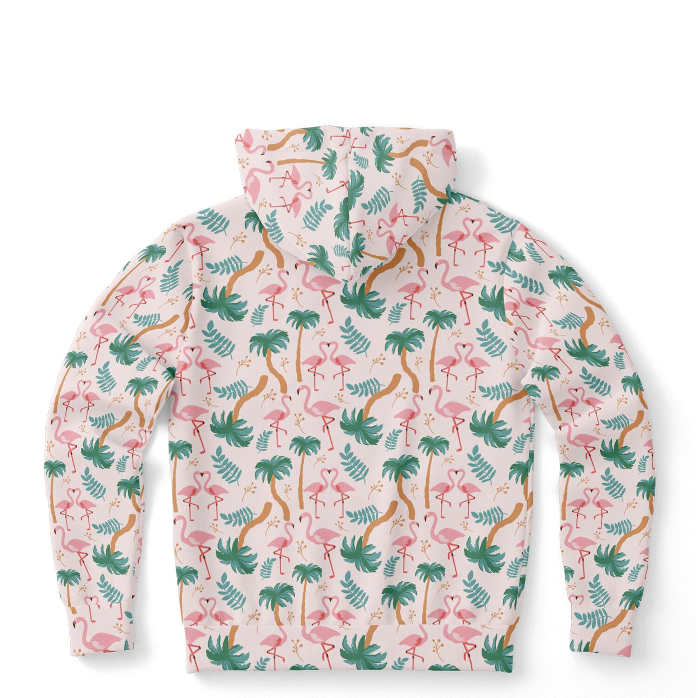 Flamingo Tropical Floral Hoodie