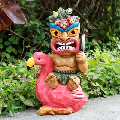 Flamingo Solar Tiki Light