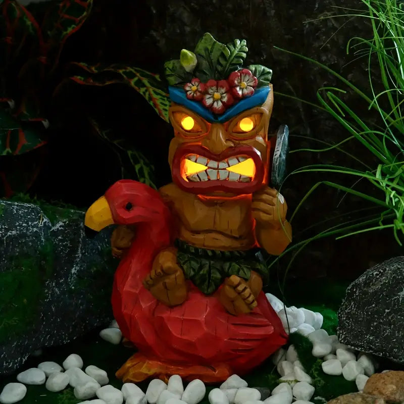 Flamingo Solar Tiki Light