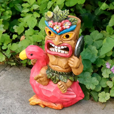 Flamingo Solar Tiki Light