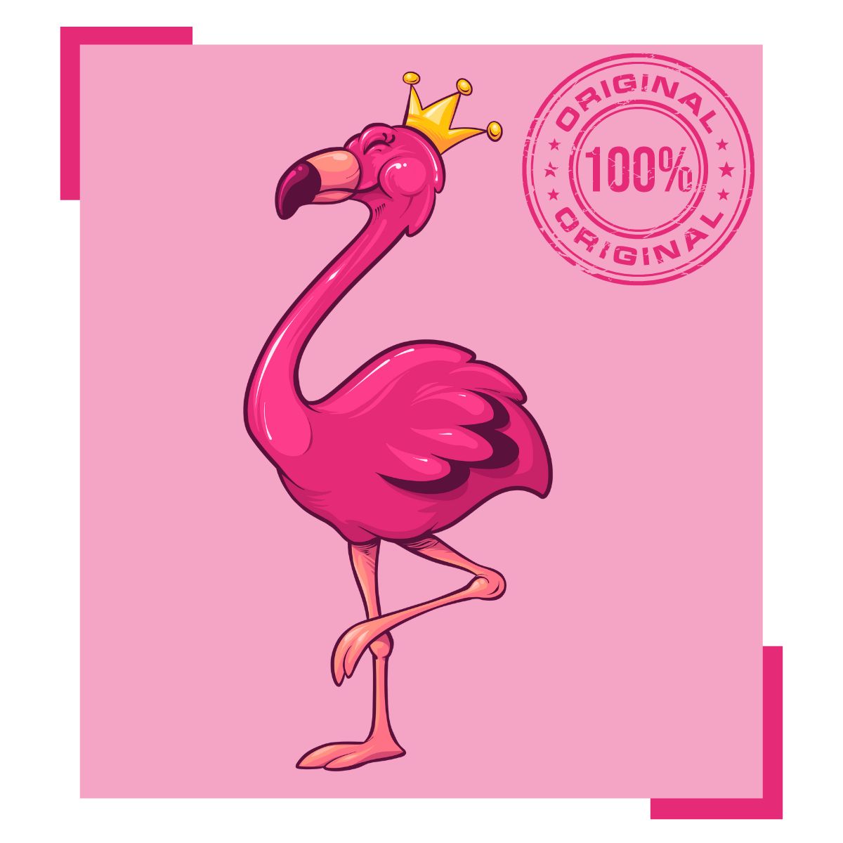 Original The Popular Flamingo Hoodie