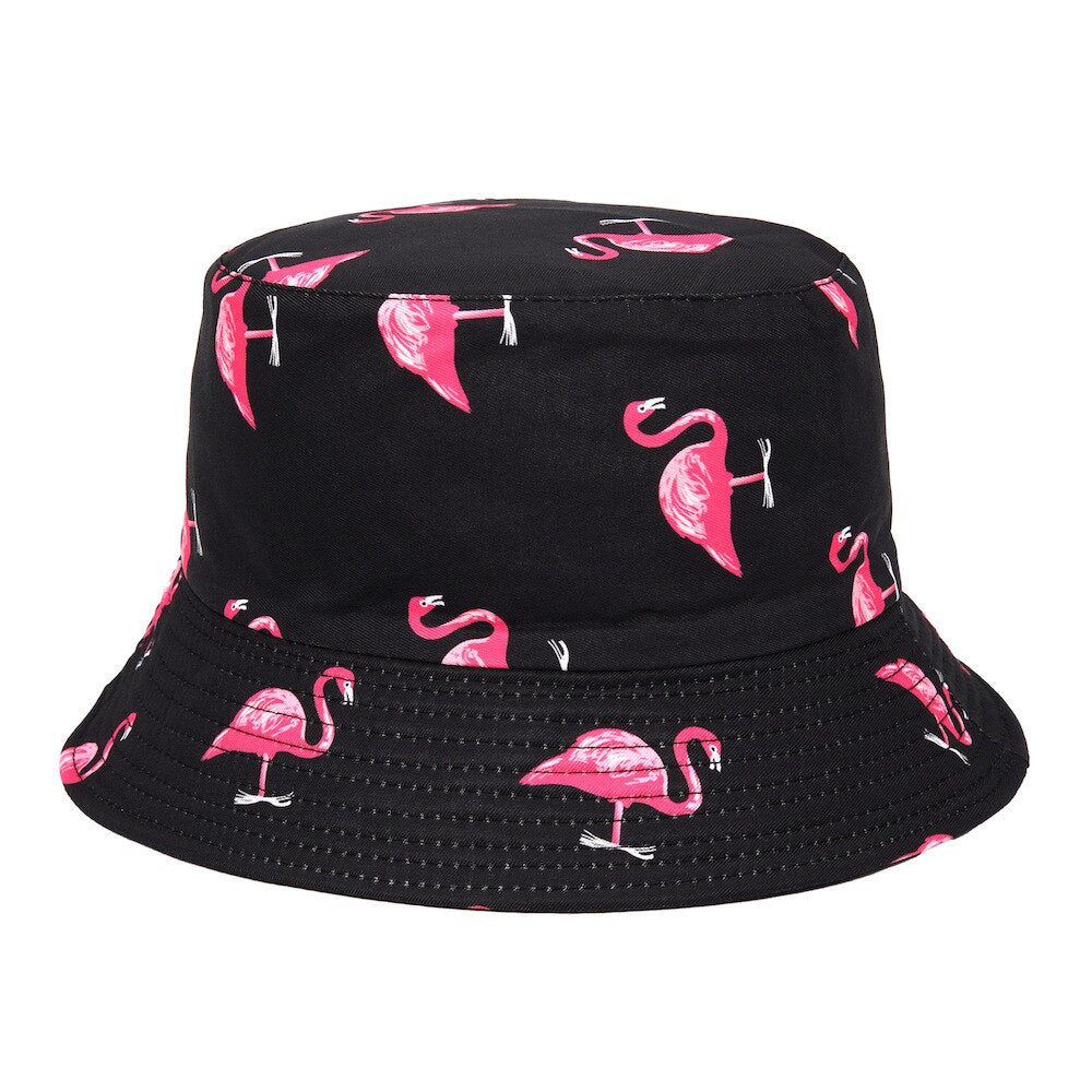 Classic Flamingo Summer Bucket Hats