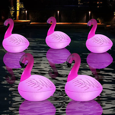 Flamingo Floating Pool Light