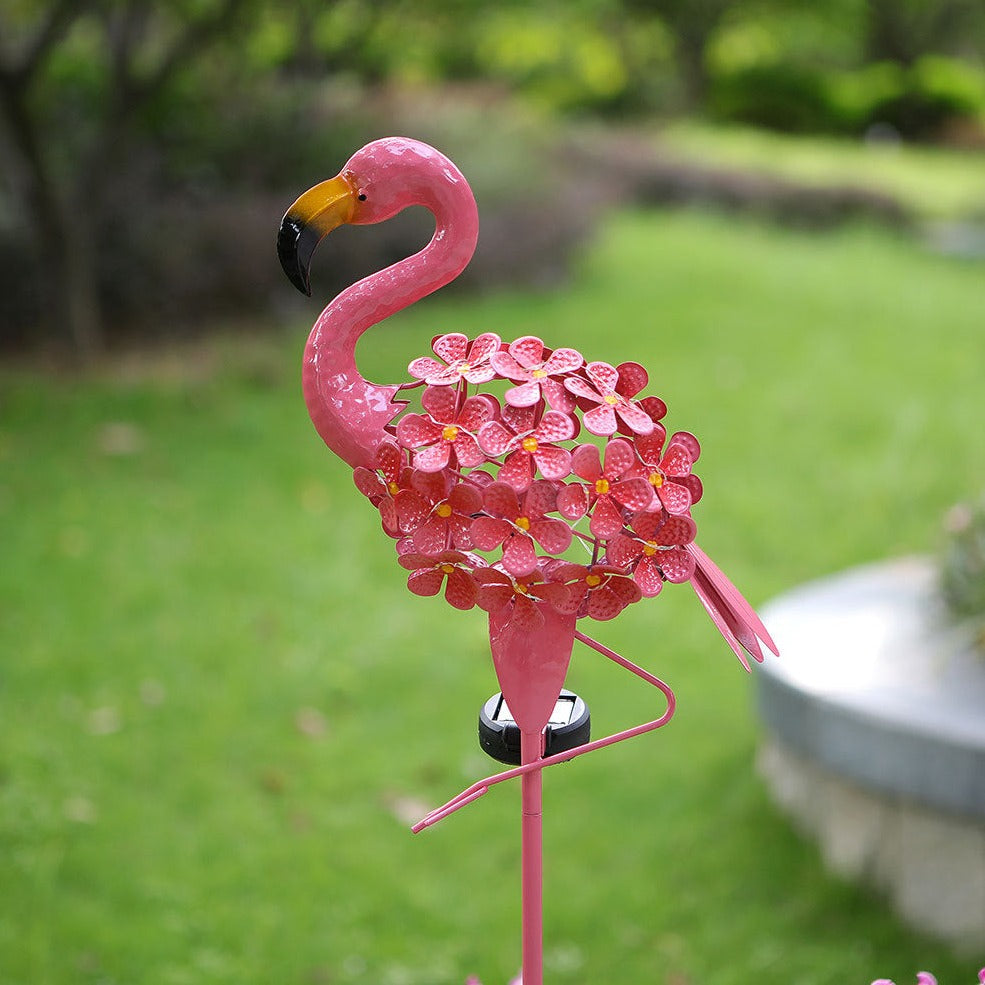 Flamingo Ornament Lawn Light