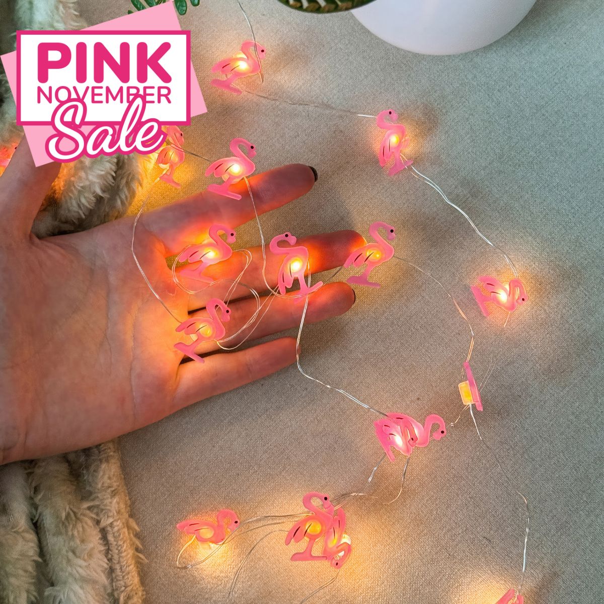 Flamingo String Lights