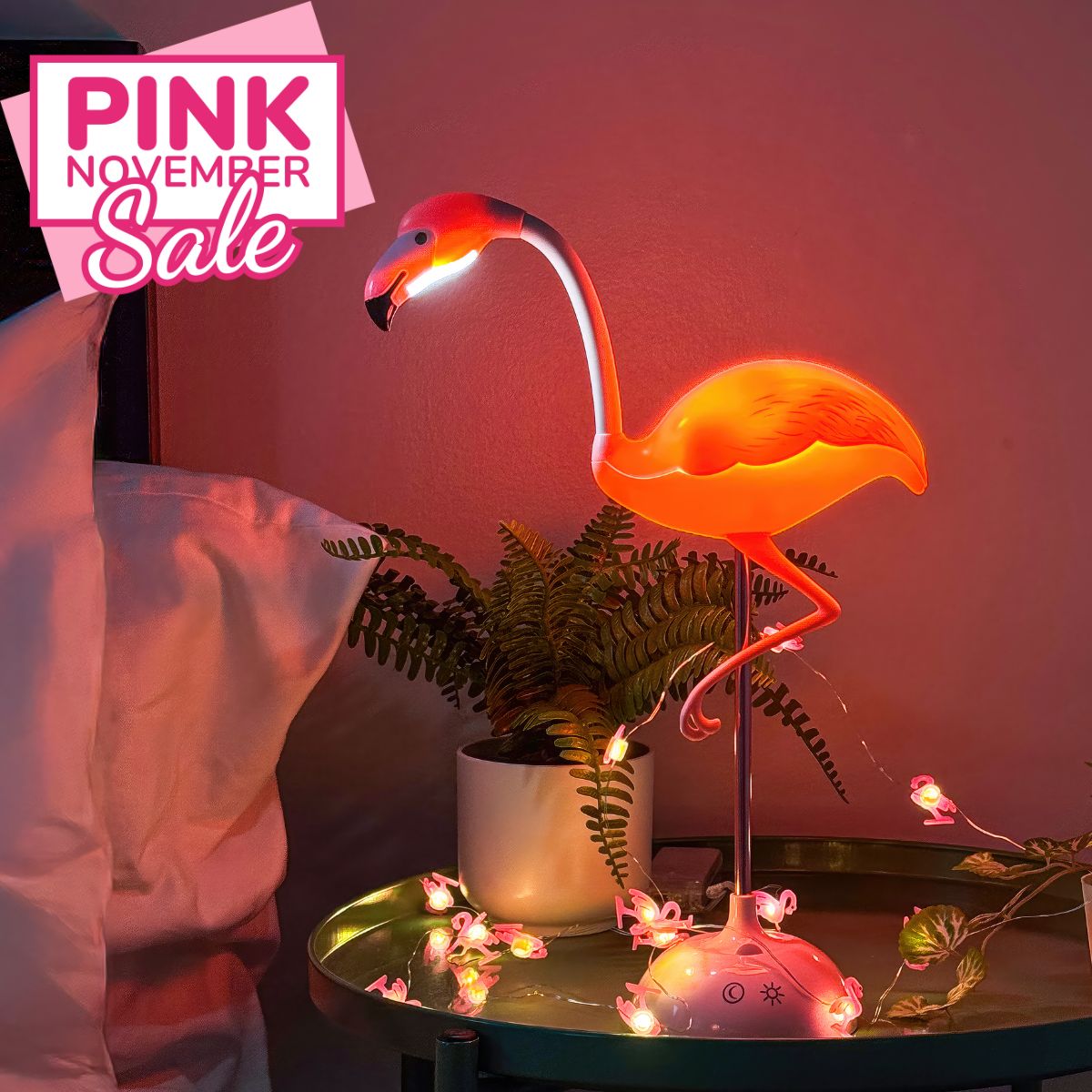 Flamingo Touch Desk Lamp