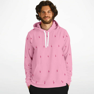 Original The Popular Flamingo Pink Pullover Hoodie