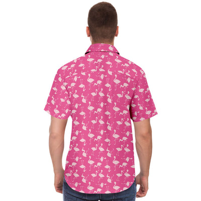Pink Flamingo Hawaiian Shirt