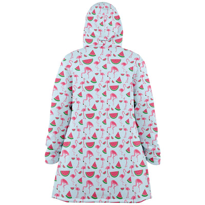 Flamingo Watermelon Cloak Hoodie