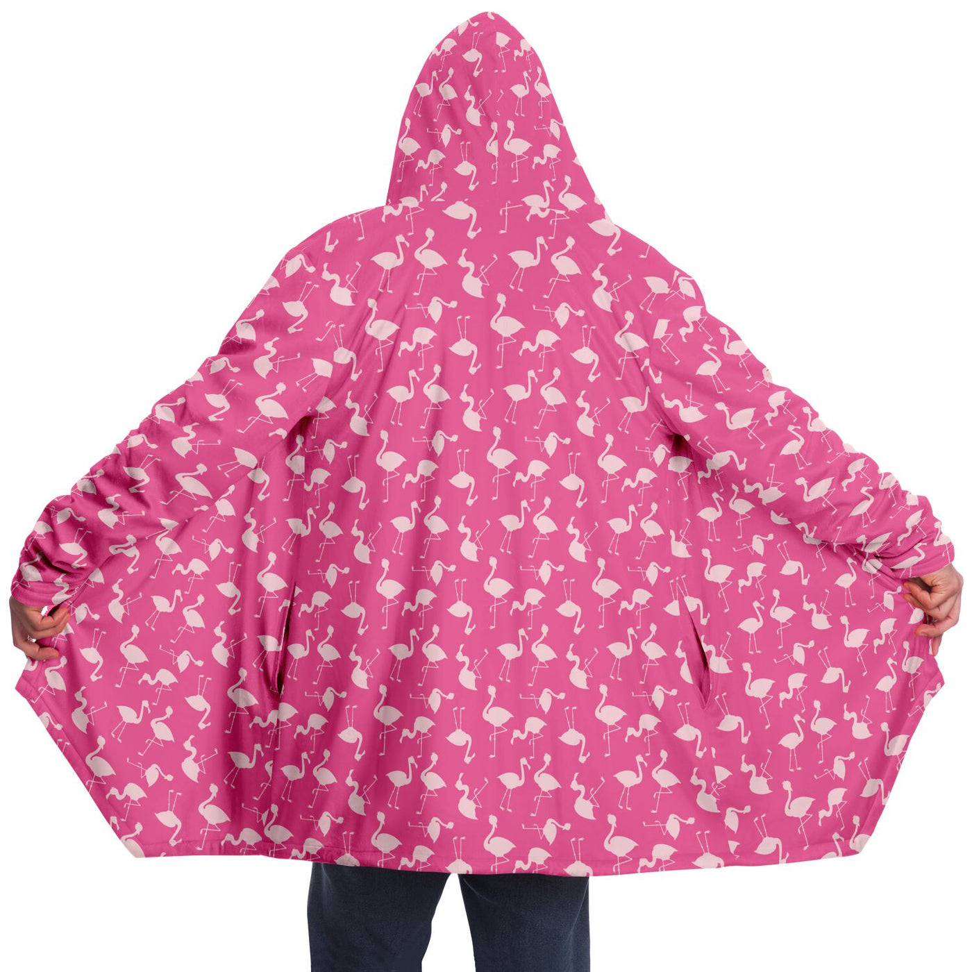 Pink Flamingo Cloak Hoodie