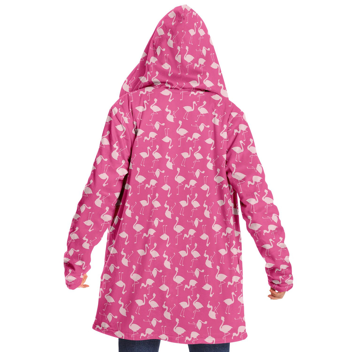 Pink Flamingo Cloak Hoodie