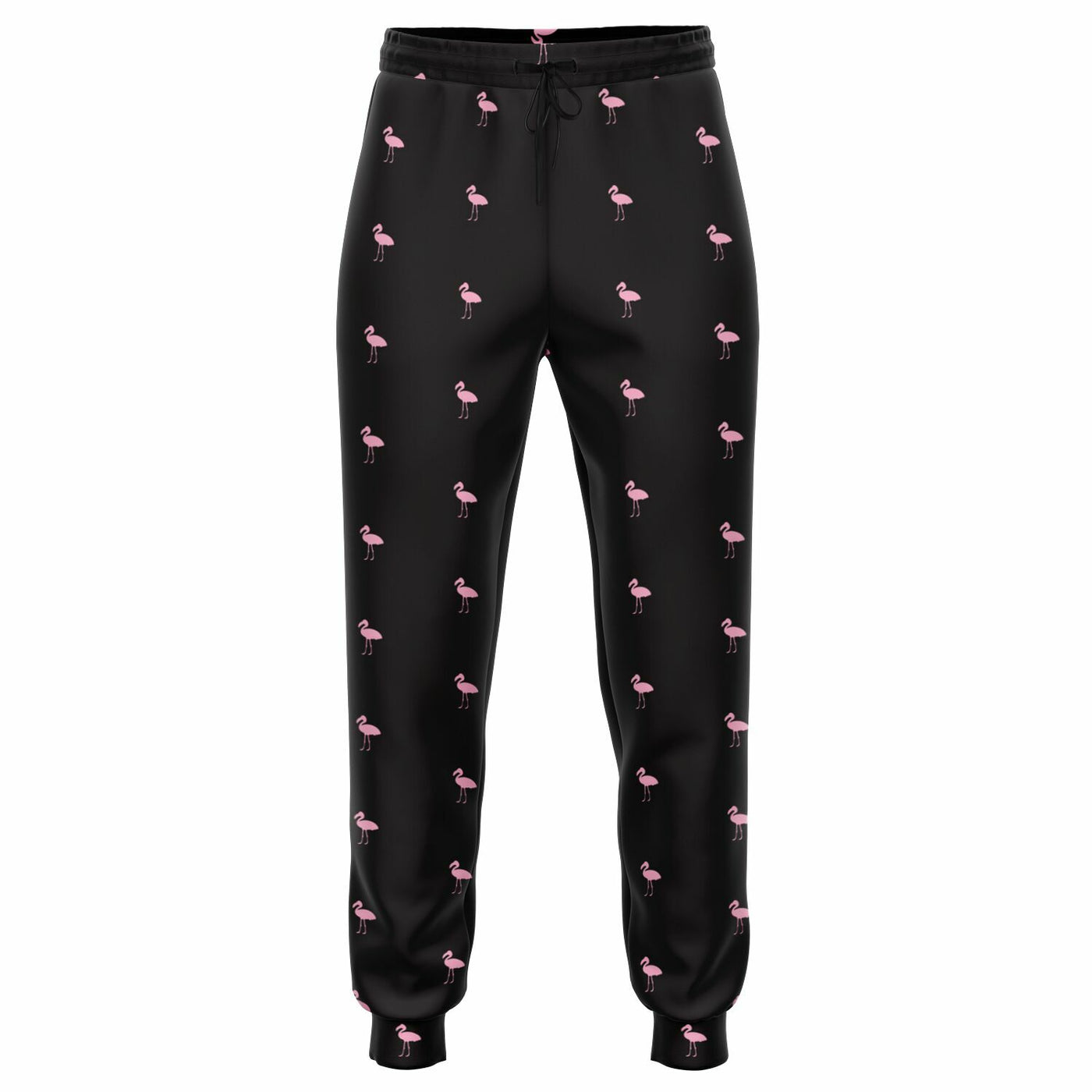 Black Classic Flamingo Joggers