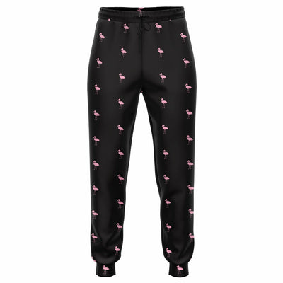 Black Classic Flamingo Joggers