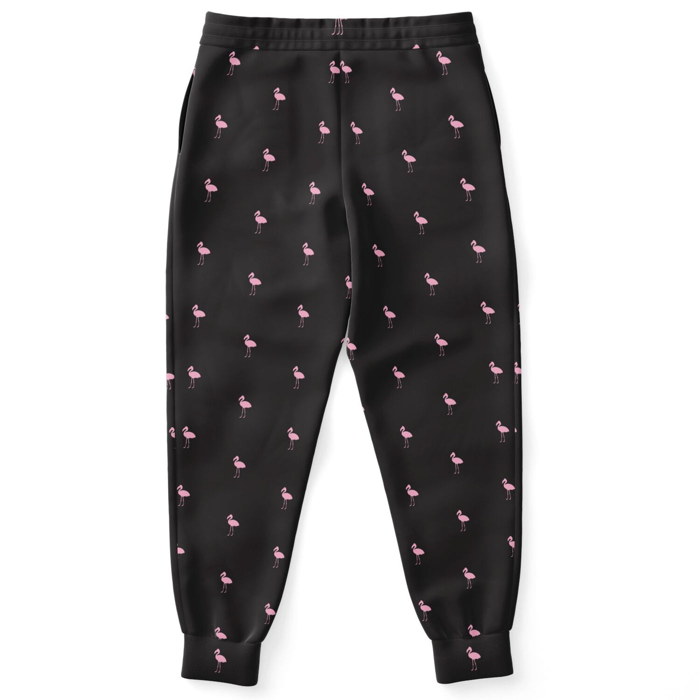 Black Classic Flamingo Joggers