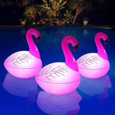 Flamingo Floating Pool Light