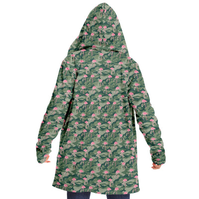 Camo Flamingo Cloak Hoodie