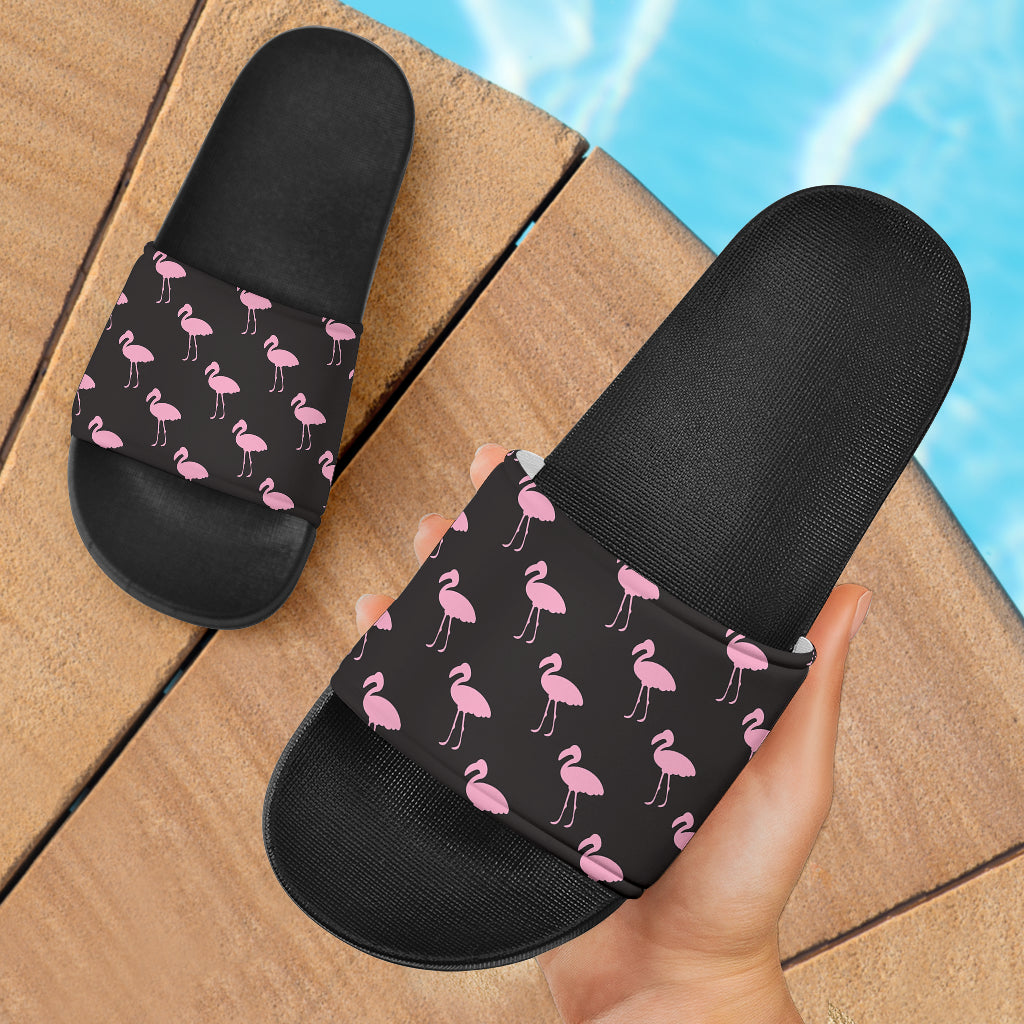 flamingo slide sandals