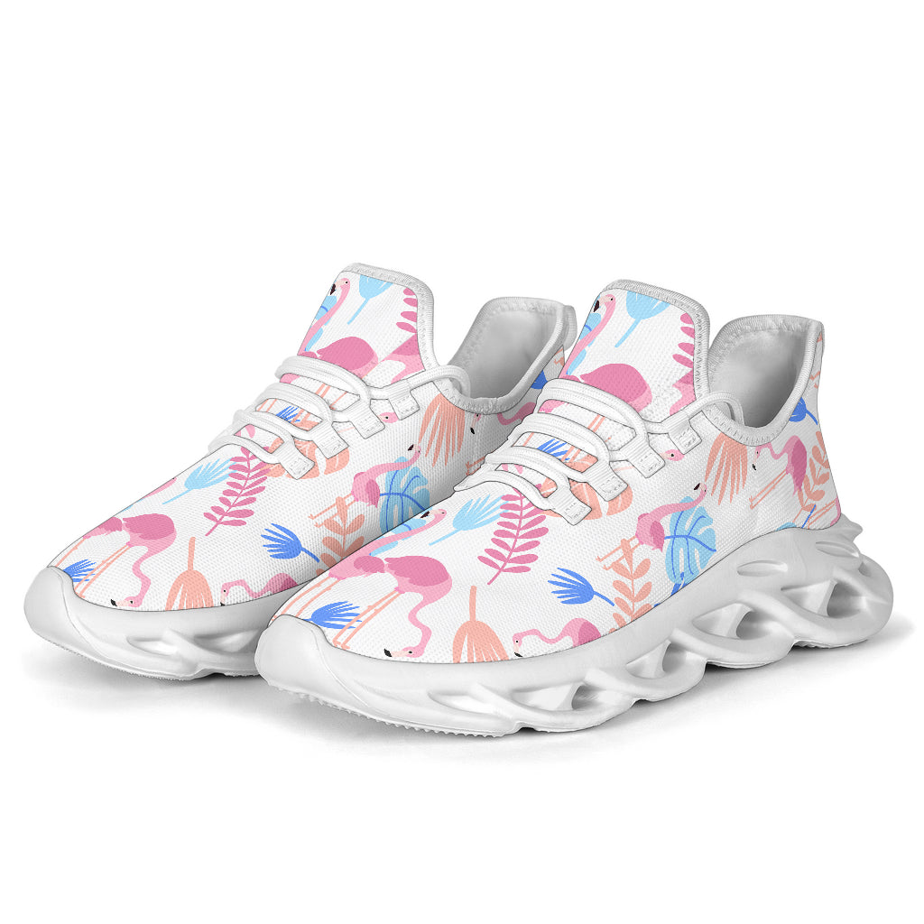 Pink Flamingo Floral M-Sole Sneakers