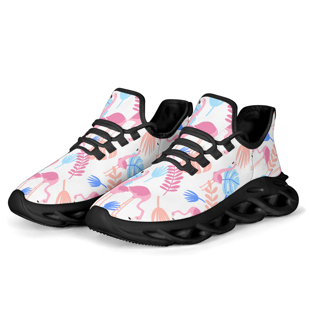 Pink Flamingo Floral M-Sole Sneakers